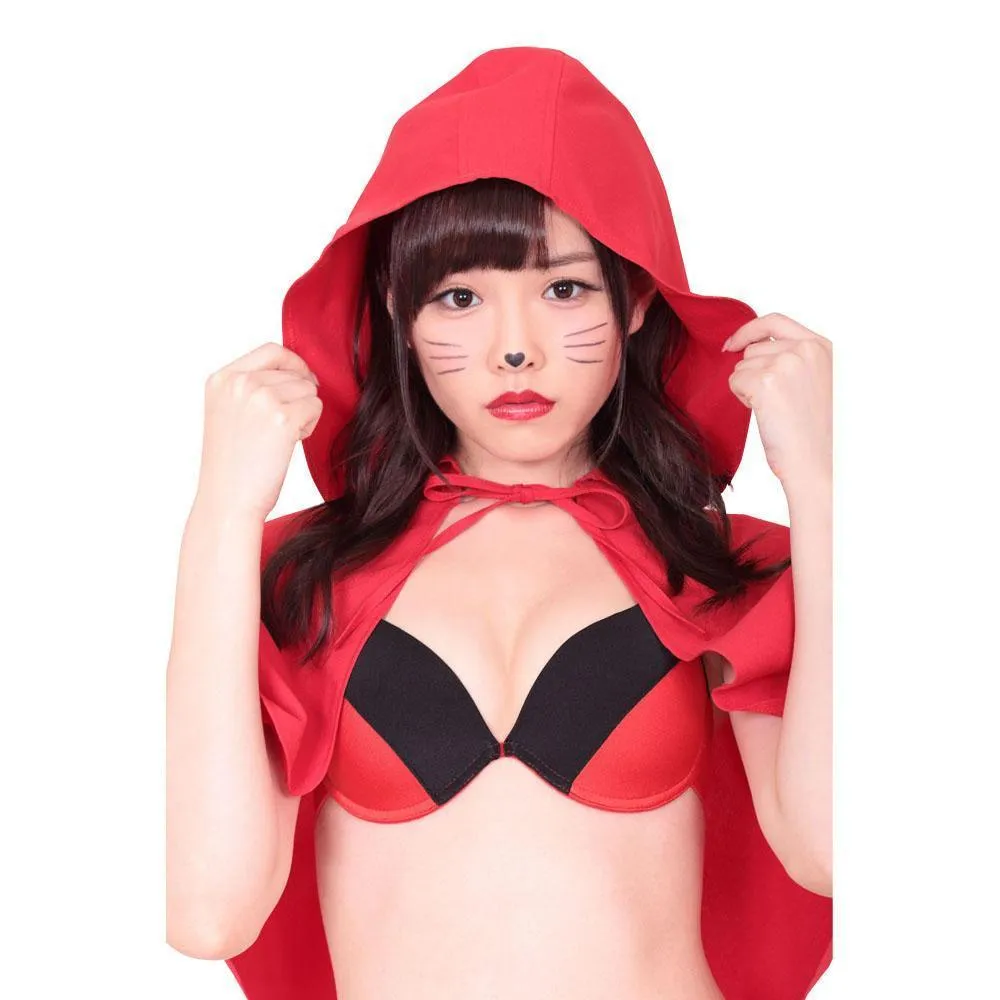 A&T - Red Riding-Hood Bikini Costume (Multi Colour)