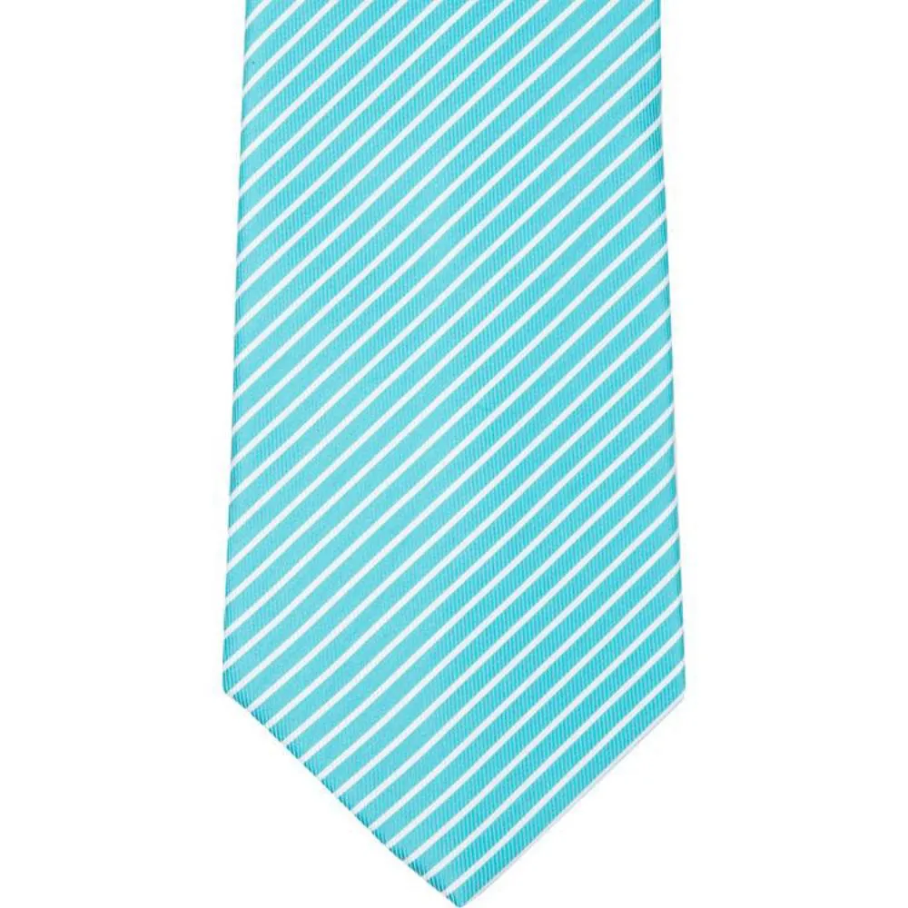 BT-7  Aqua Blue and White Stripes