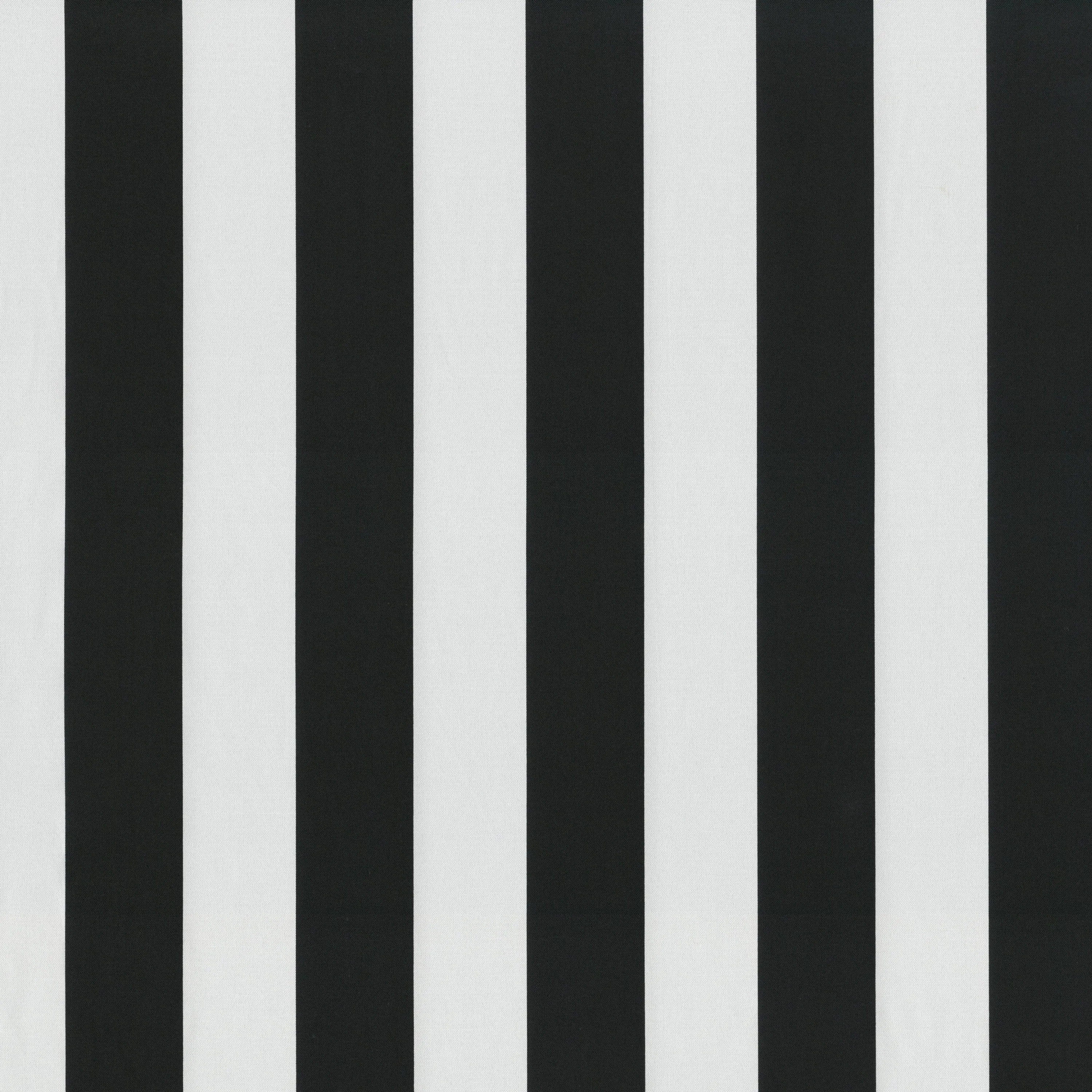 Cabana Stripe Black Squared Corners Seat Cushion (Set Of 2)