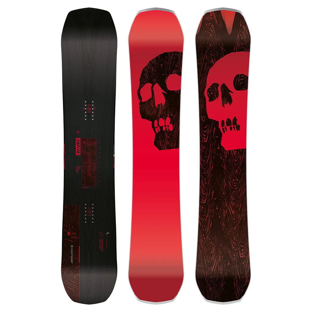 CAPiTA Mens 2025 Snowboard of Death Wide Black Snowboard