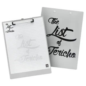 Chris Jericho The List of Jericho Clipboard