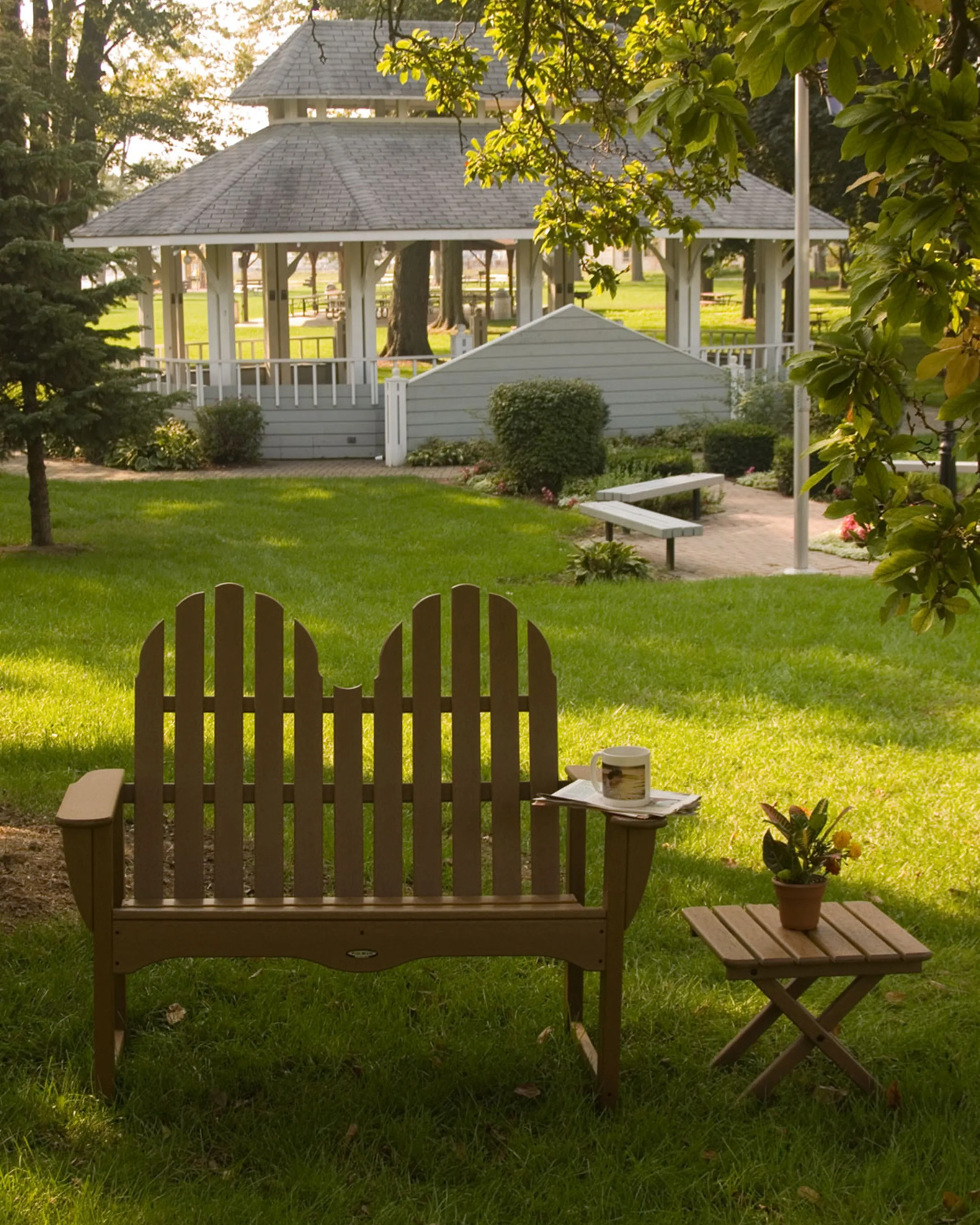 Classic Adirondack 48" Bench