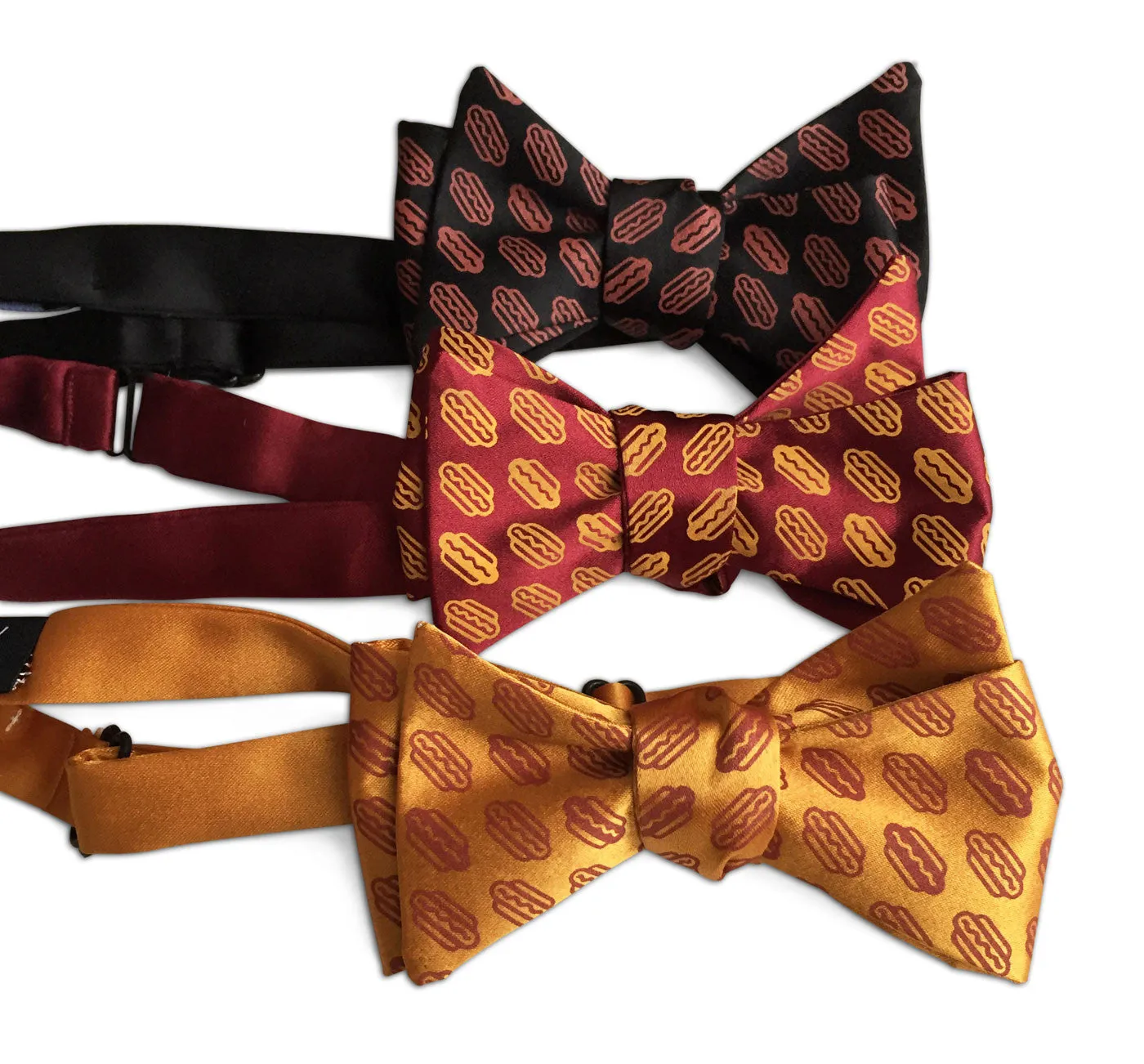 Coney Dog Bow Tie. Wieners! Hotdog Party Printed Bowtie