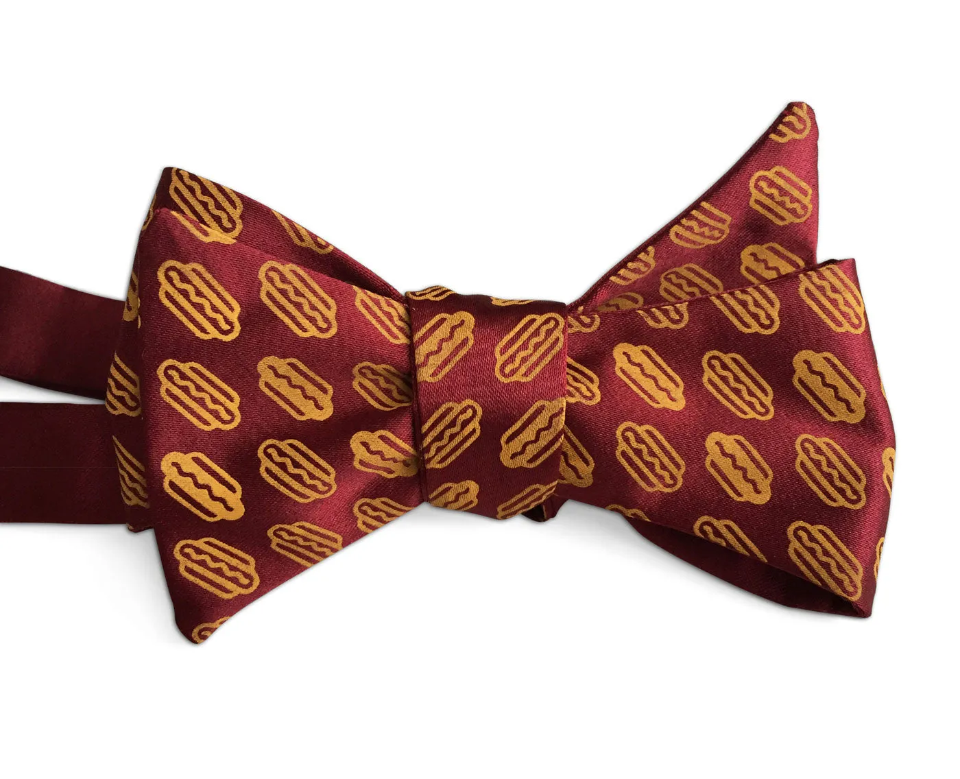 Coney Dog Bow Tie. Wieners! Hotdog Party Printed Bowtie