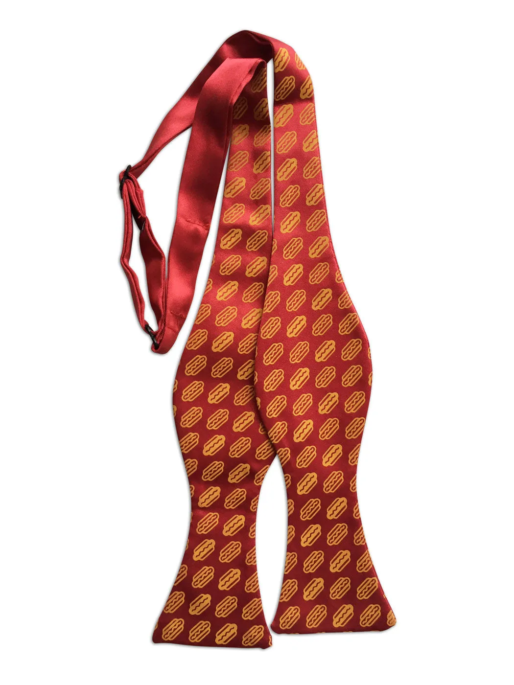 Coney Dog Bow Tie. Wieners! Hotdog Party Printed Bowtie