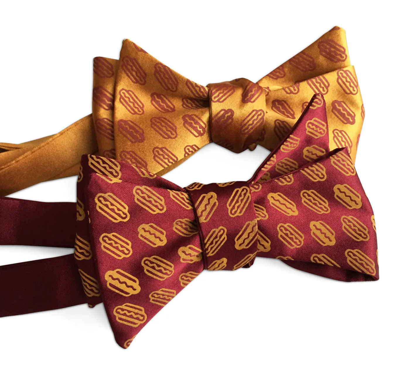 Coney Dog Bow Tie. Wieners! Hotdog Party Printed Bowtie