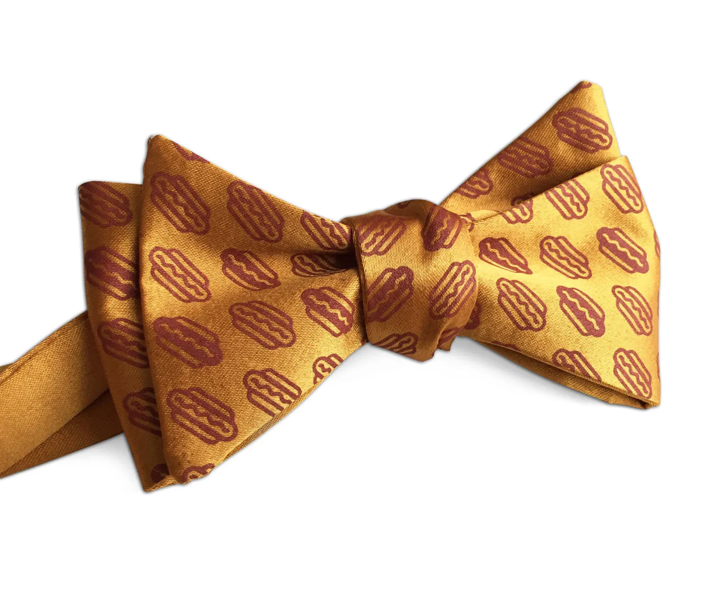 Coney Dog Bow Tie. Wieners! Hotdog Party Printed Bowtie