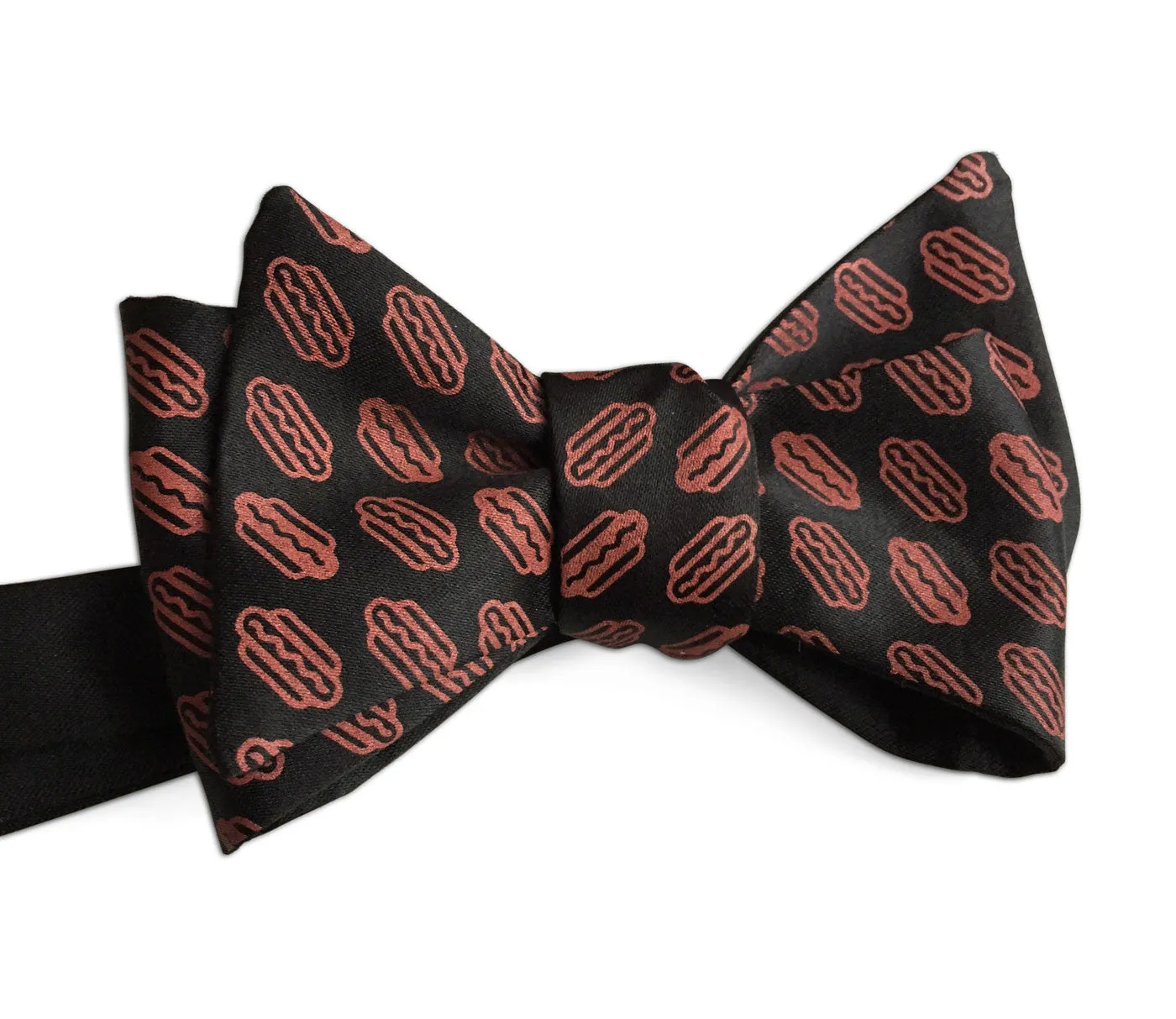 Coney Dog Bow Tie. Wieners! Hotdog Party Printed Bowtie