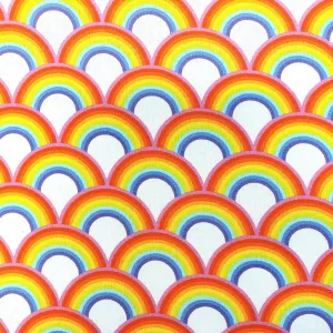 Cotton Print - Rainbows