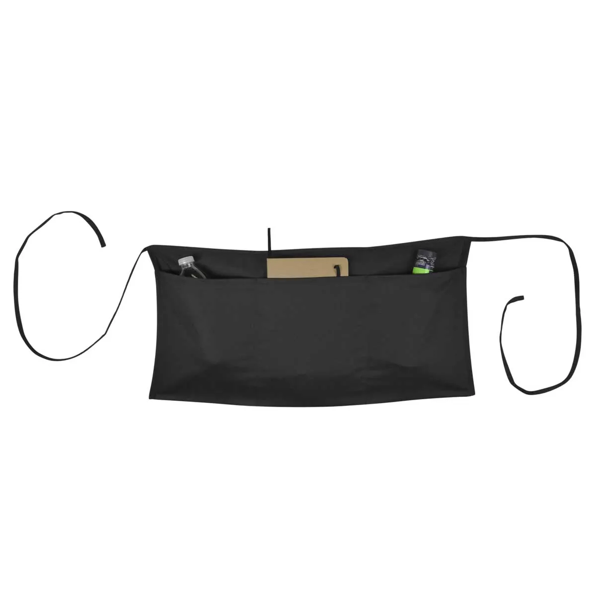 Dalix 24" Medium Waist Apron - 3 Pockets