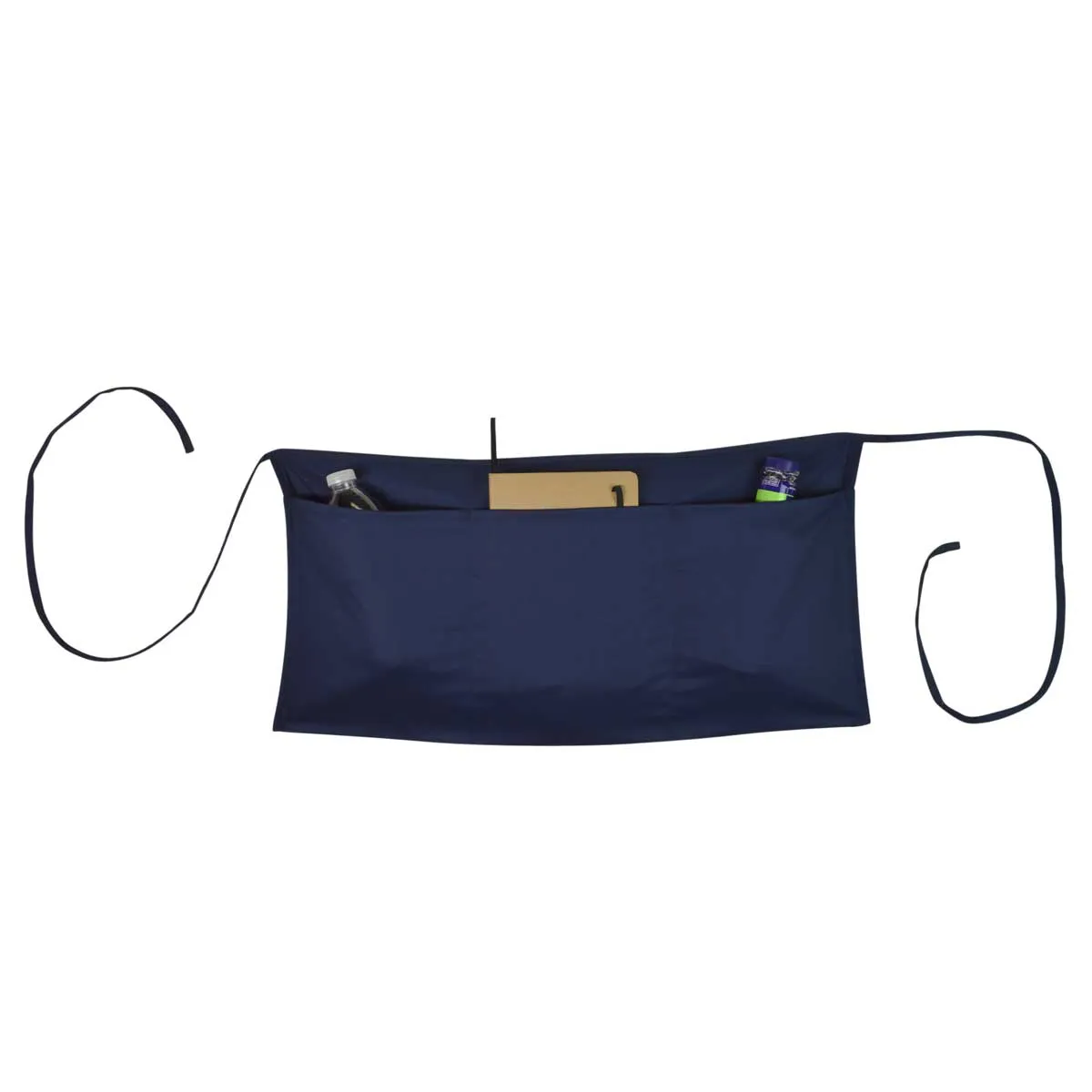Dalix 24" Medium Waist Apron - 3 Pockets