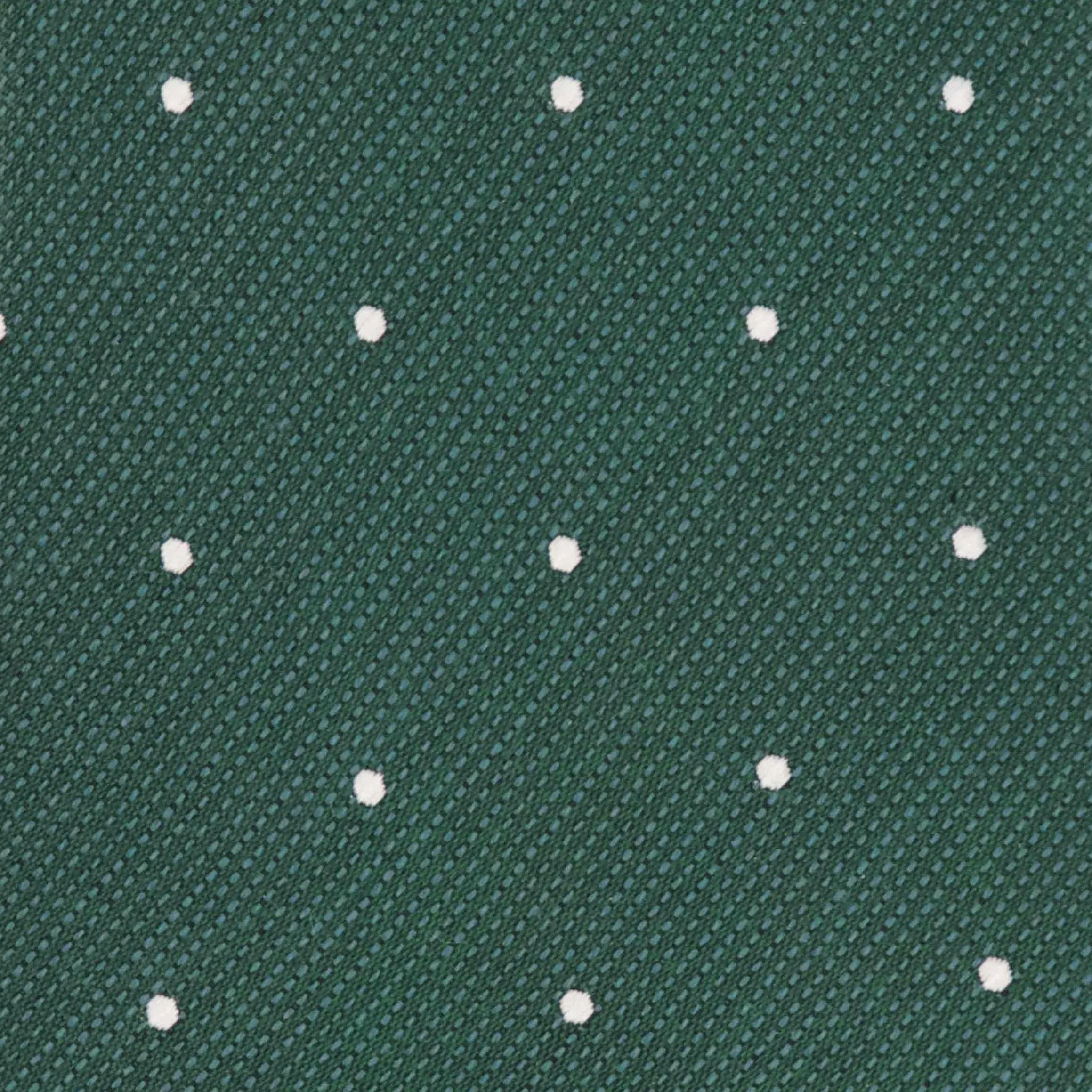 Dotted Report Hunter Green Tie