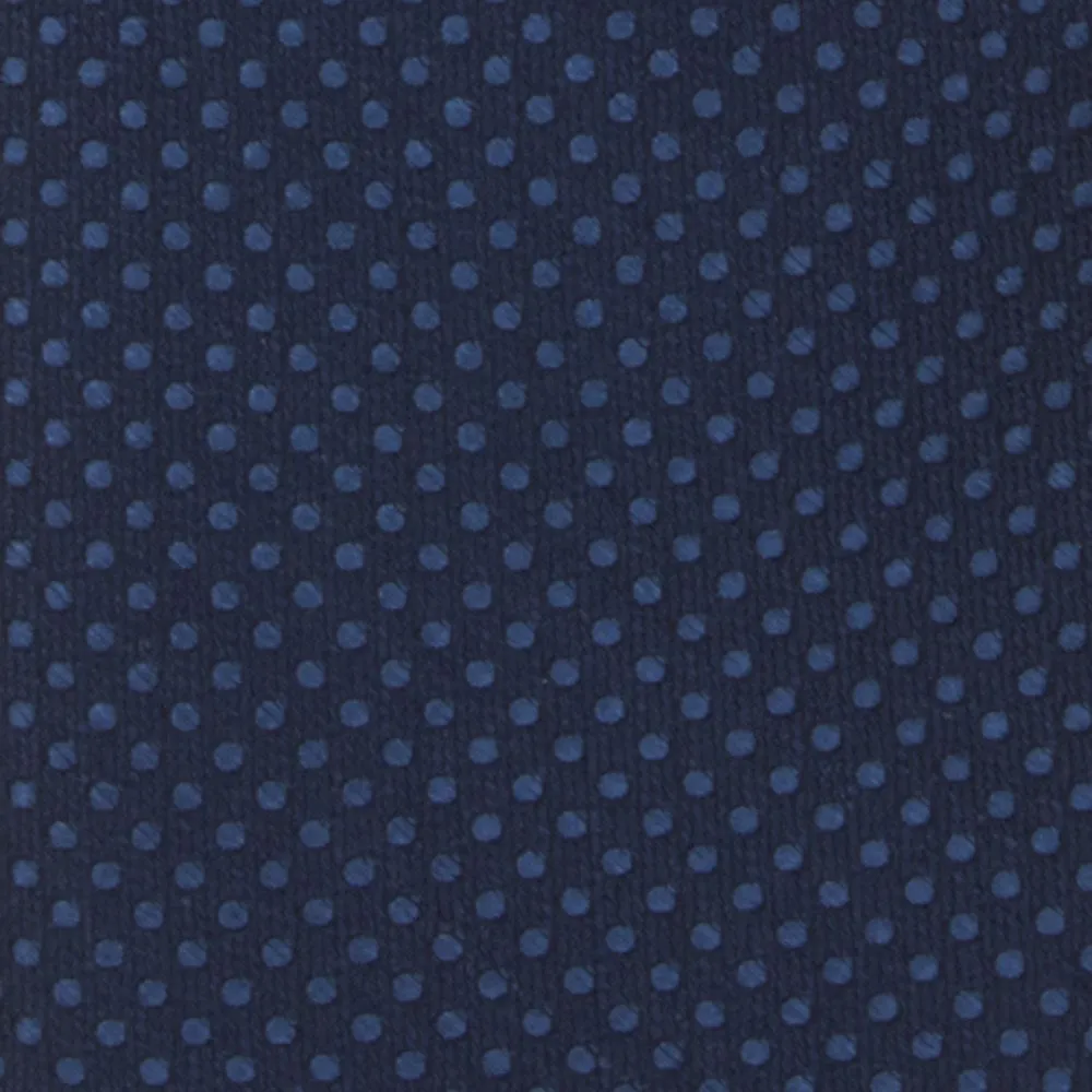 Dotted Spin Navy Tie