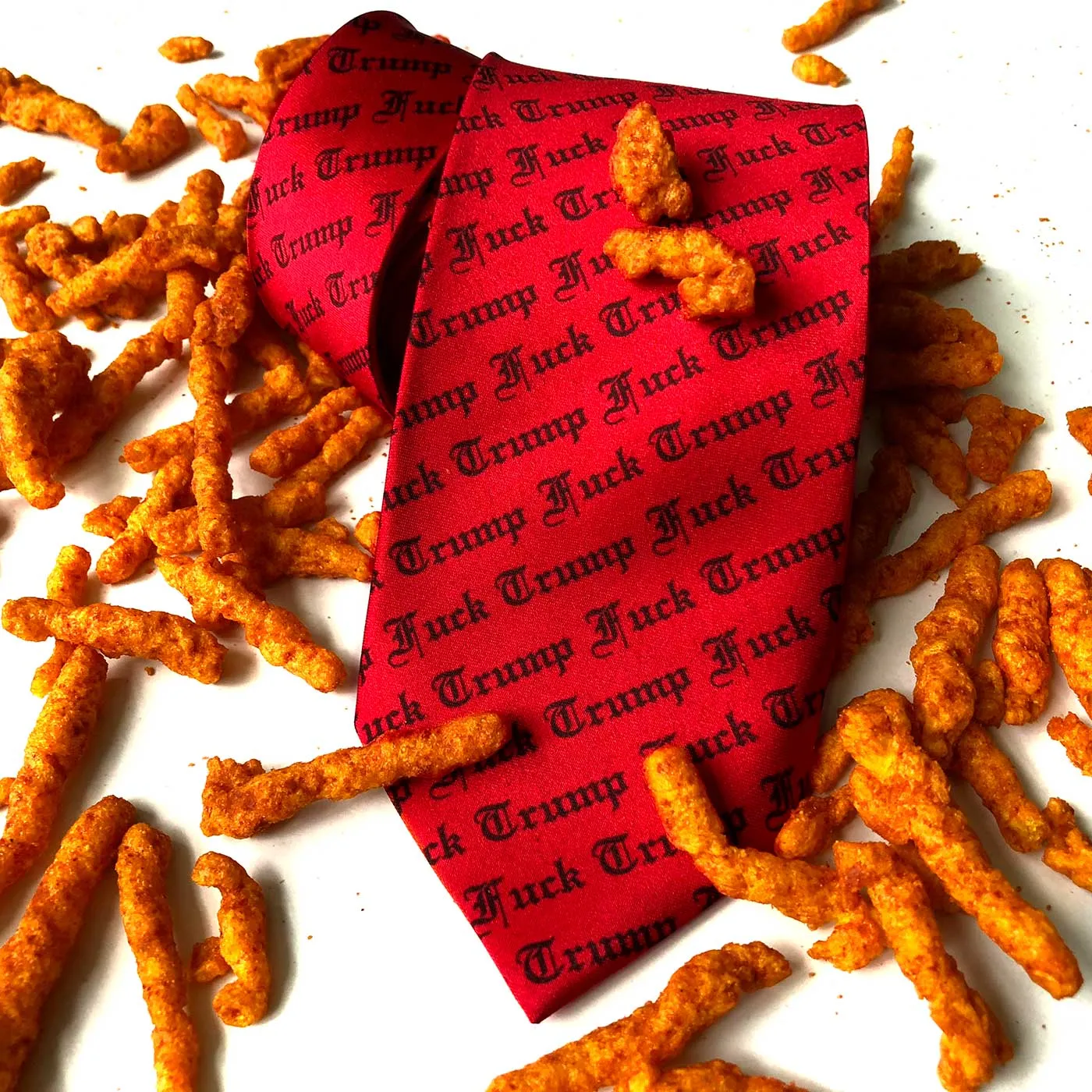 Fuck Trump Necktie, Make Red Ties Great Again