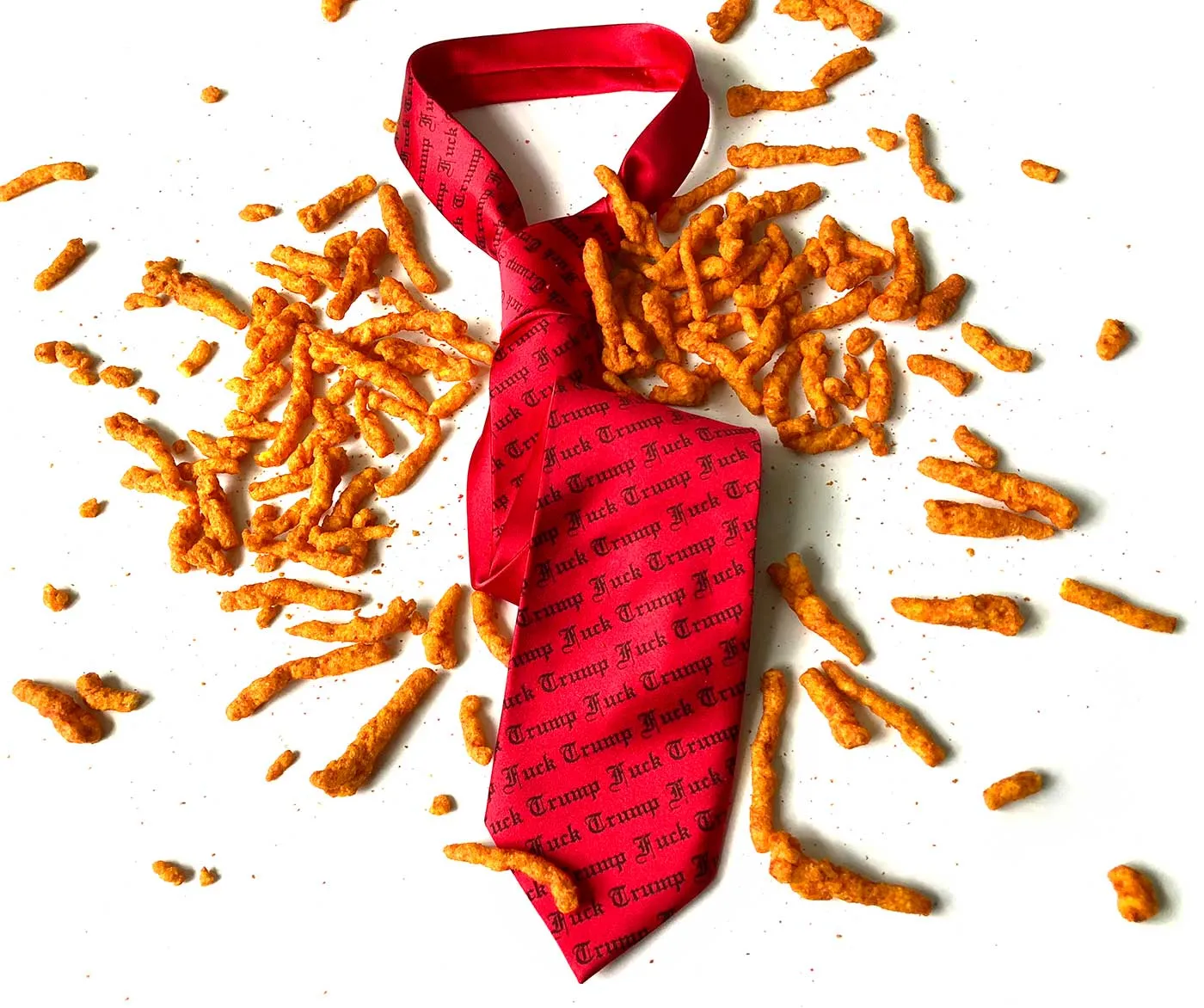 Fuck Trump Necktie, Make Red Ties Great Again