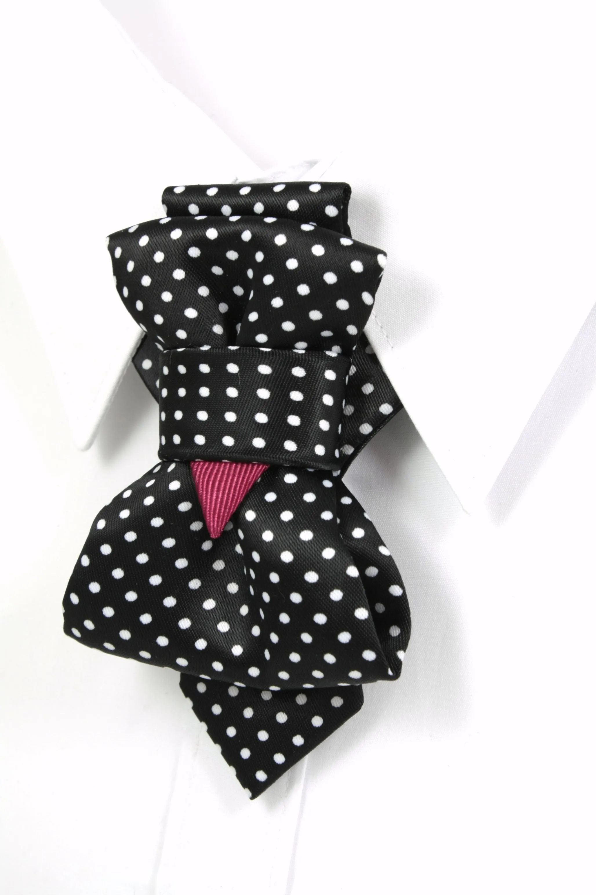 HOPPER TIE WHITE DOT