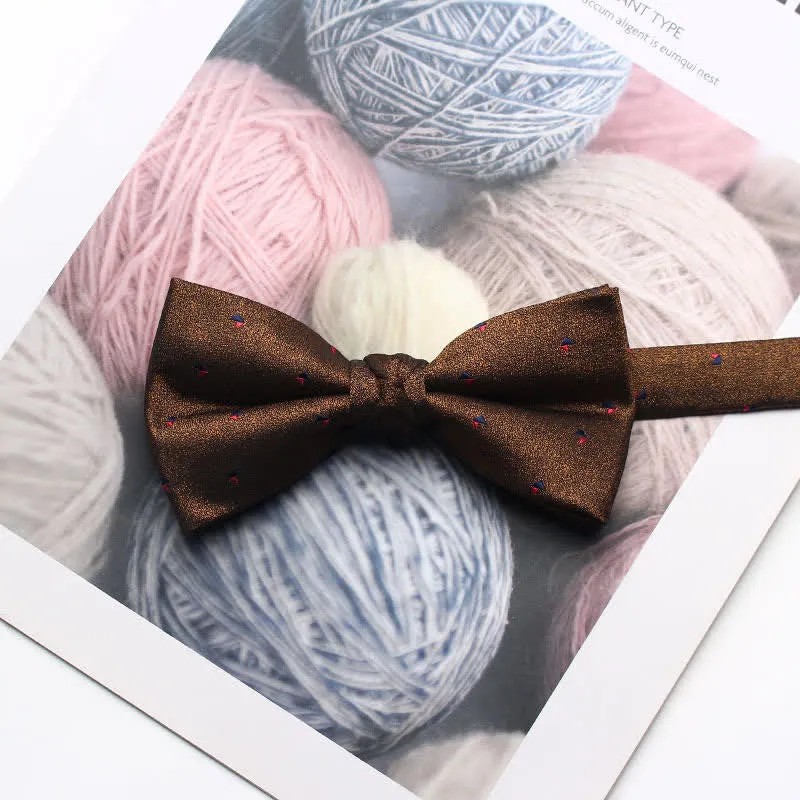 Men's Antique Yarn-dyed Jacquard Bow Tie