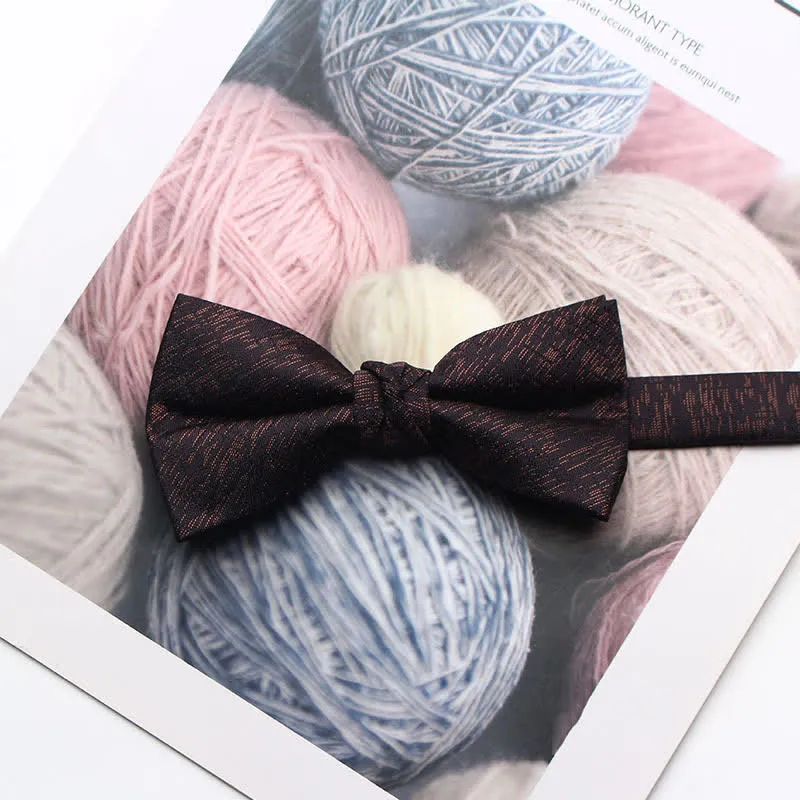Men's Antique Yarn-dyed Jacquard Bow Tie
