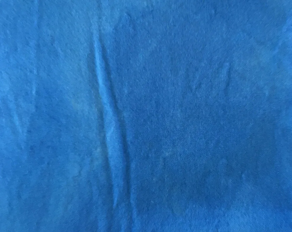 NATIONAL BLUE Hand Dyed HALF YARD Wool Fabric for Wool Applique and Rug Hooking