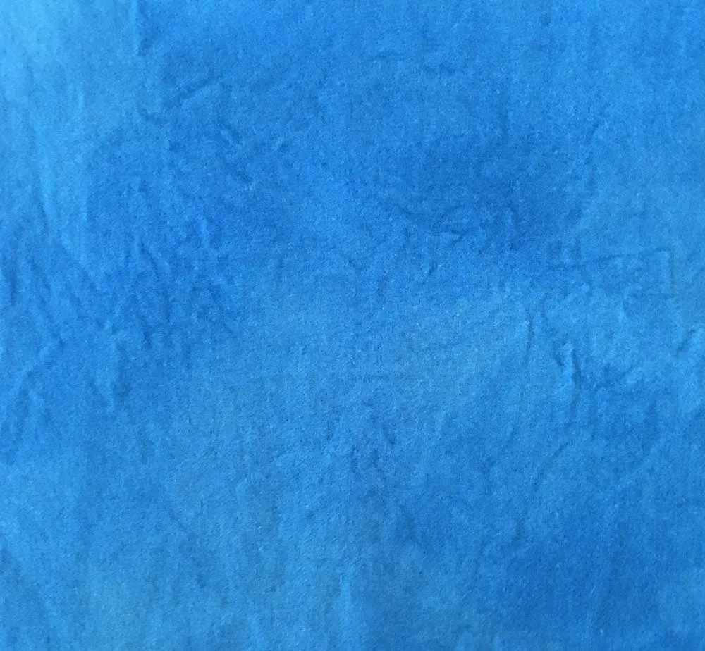NATIONAL BLUE Hand Dyed HALF YARD Wool Fabric for Wool Applique and Rug Hooking