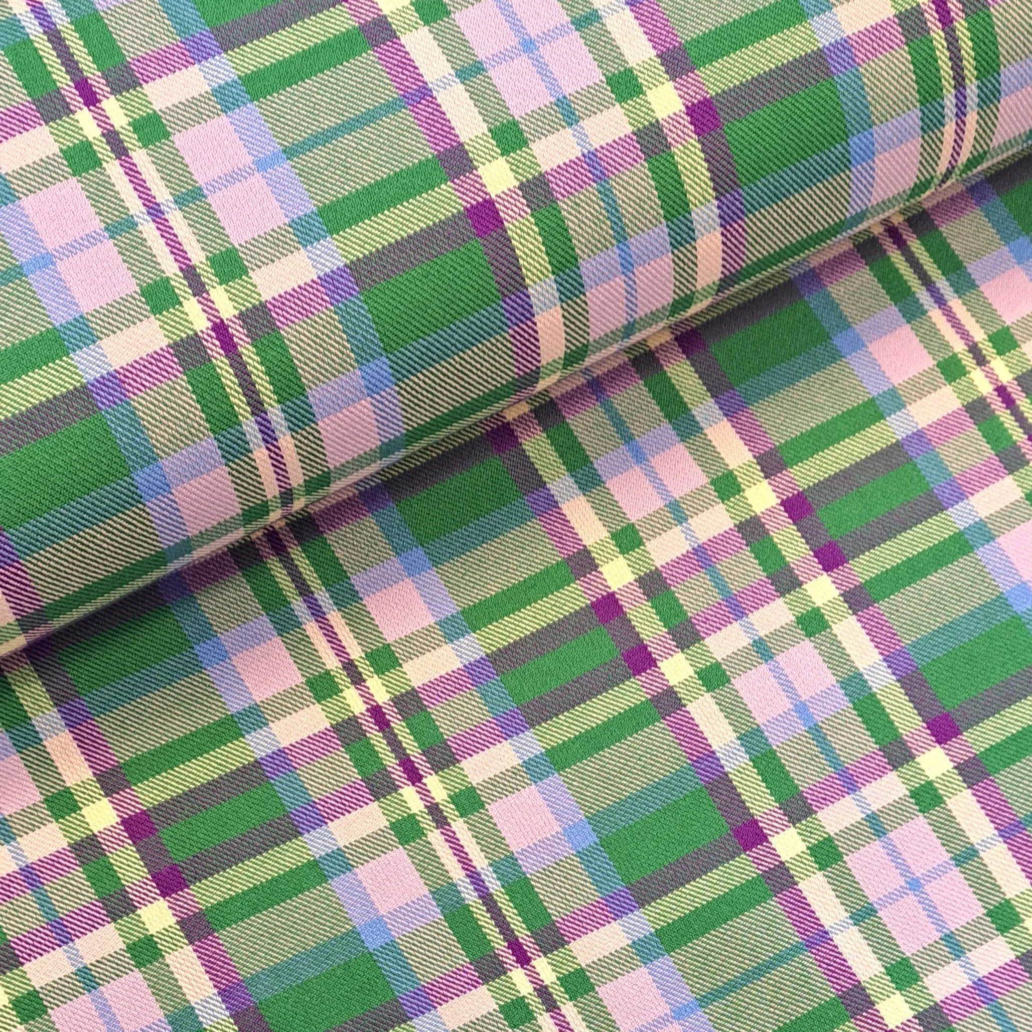 Polyester Viscose Tartan - Glasgow
