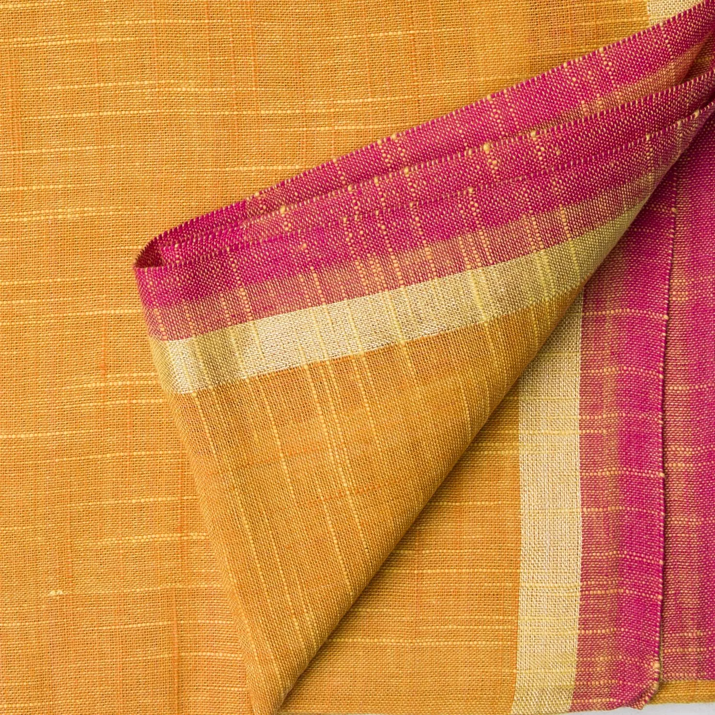 Precut 0.75 meters -South Cotton Plain Slub Fabric
