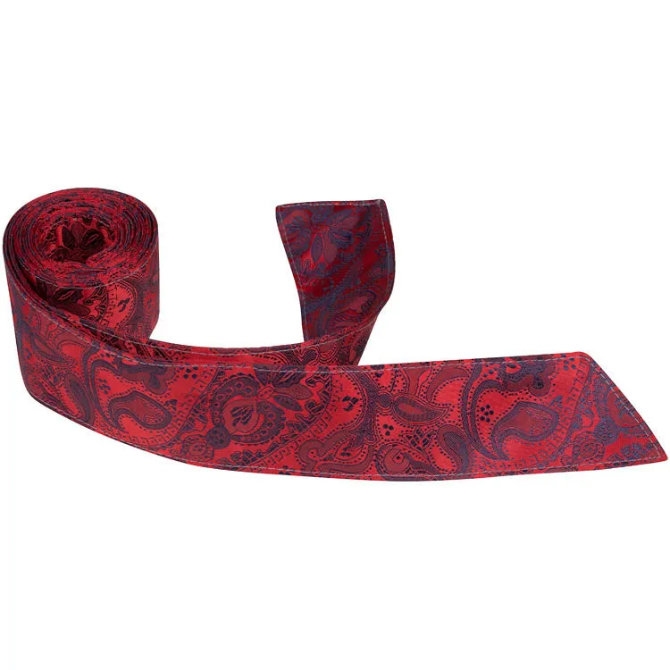 R1 - Red/Blue Paisley - Standard Width