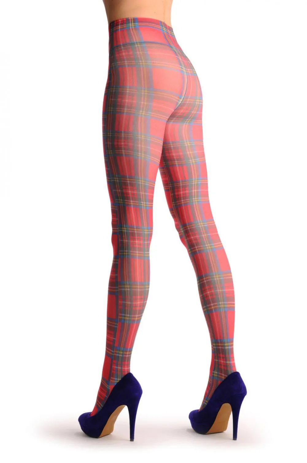 Red Checkered Print