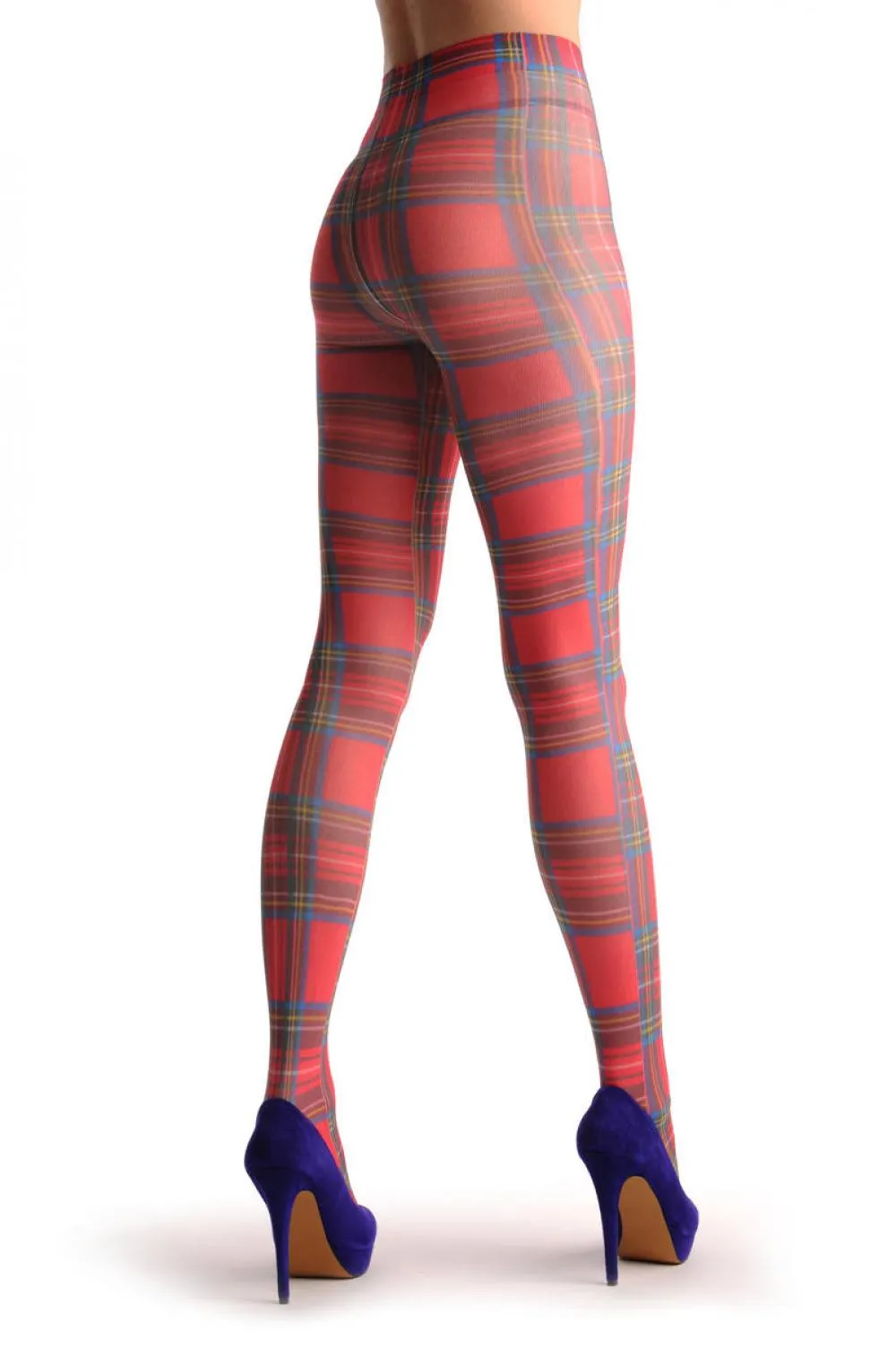 Red Checkered Print