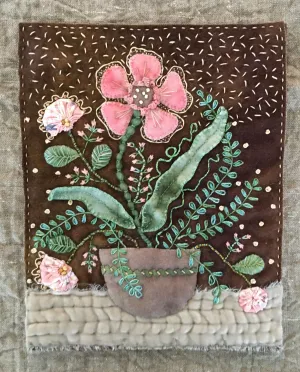 ROCK ROSE Wool Applique Kit