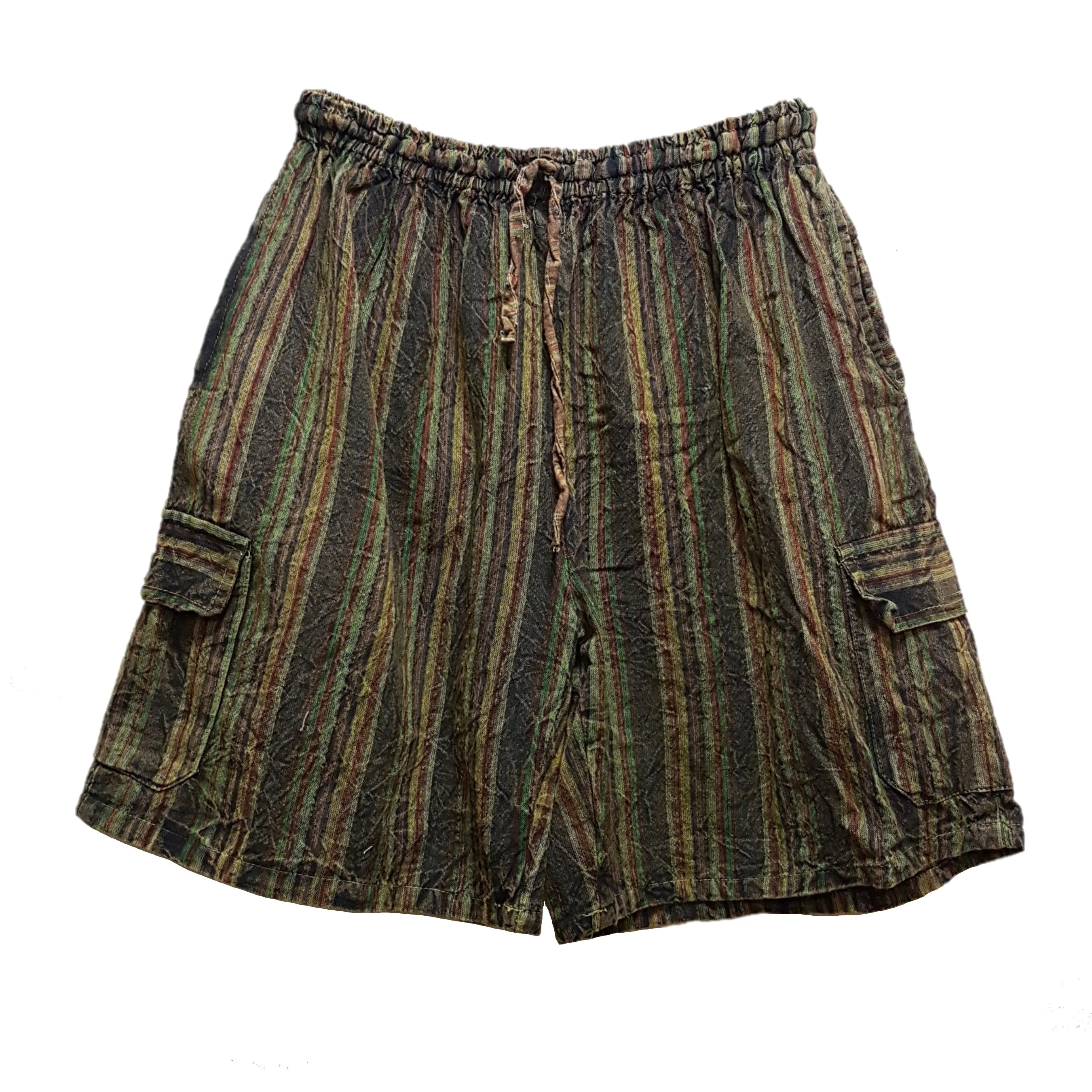 Stonewashed Cotton Shorts - Choice of Colours / Sizes
