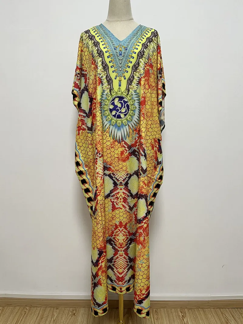 Take My Heart Women's Polyester Stylish Kaftan Dress