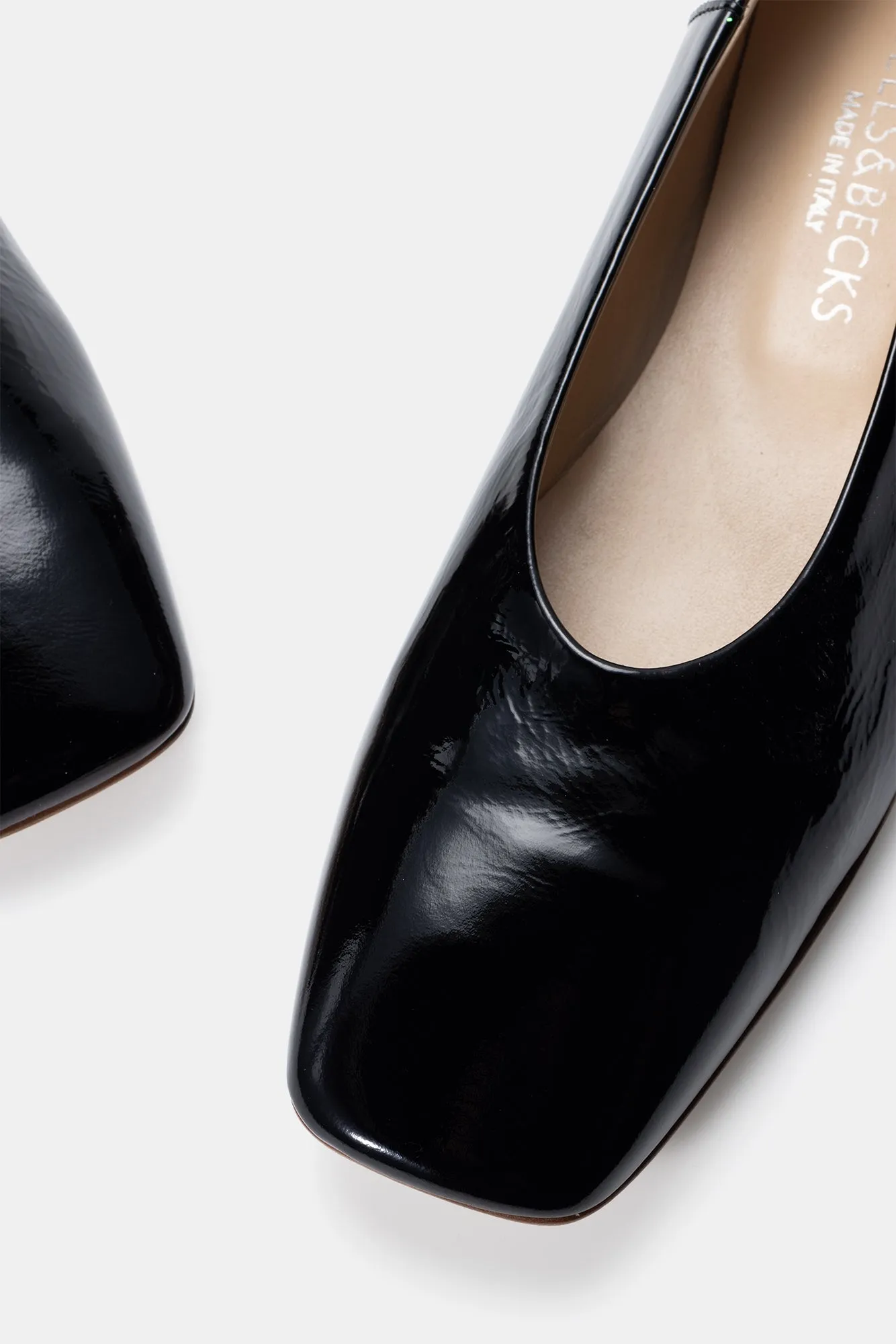The Cellina Black Patent