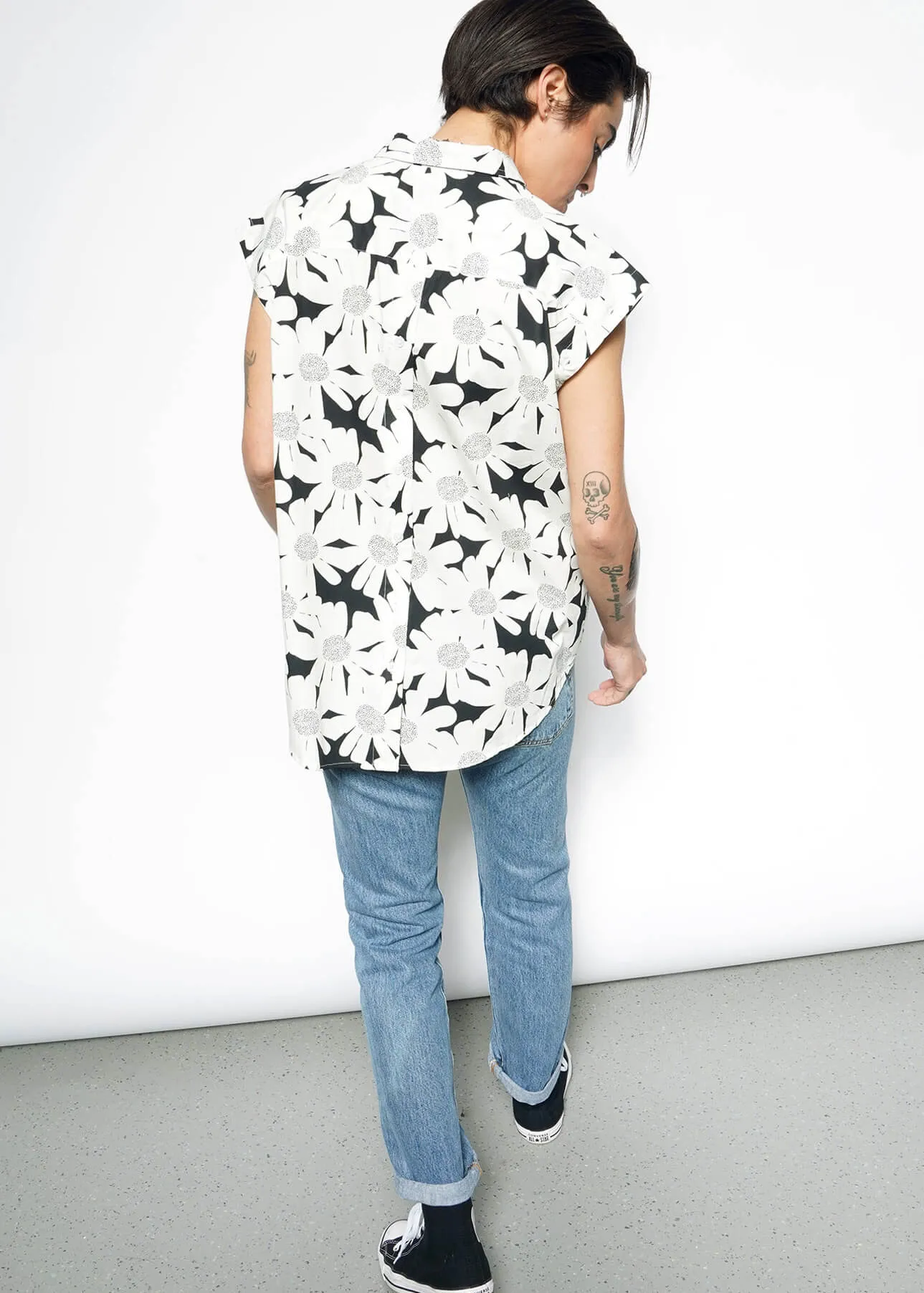 The Essential Convertible Sleeve Button Up