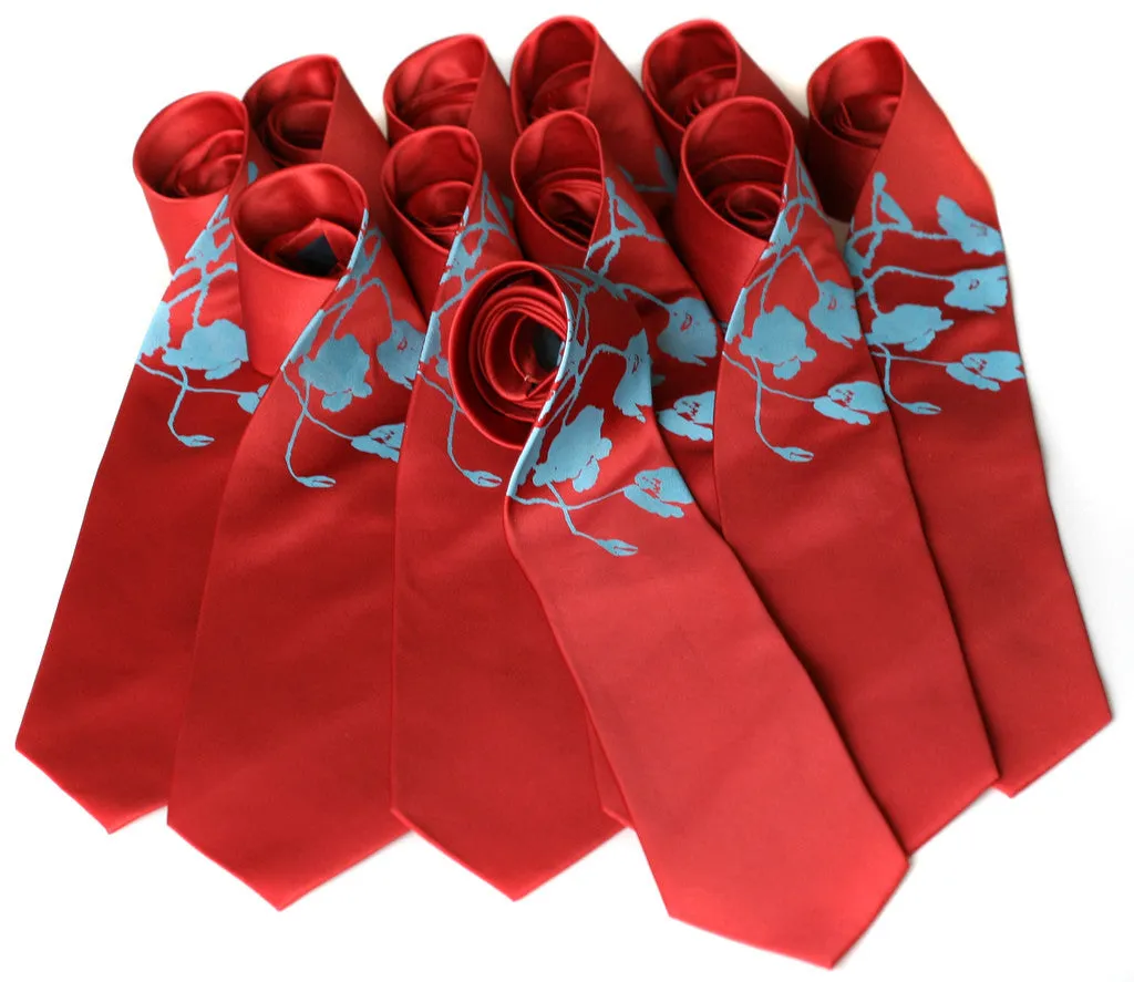 Wedding Custom Color Ties, Standard & Narrow